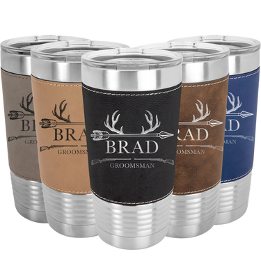 20oz Groomsmen Tumbler- custom tumblers for groomsmen